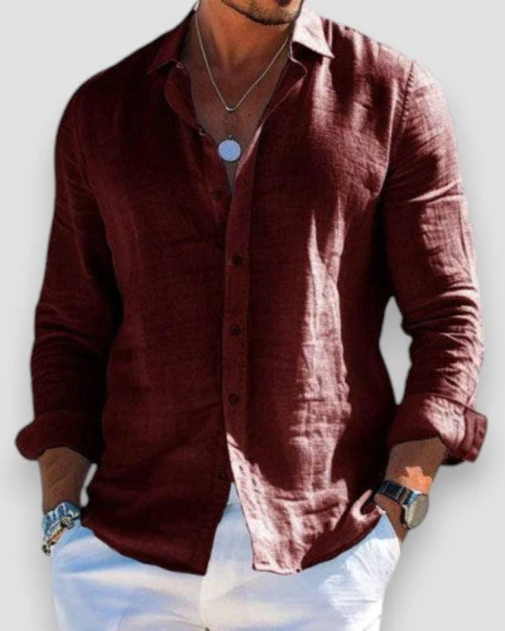 RODRIGO | Camisa informal de corte entallado