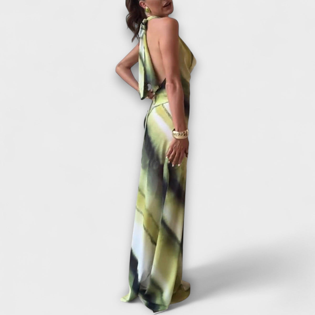 MARÍA JOSÉ JOSÉ | Vestido maxi con estampado tie-dye