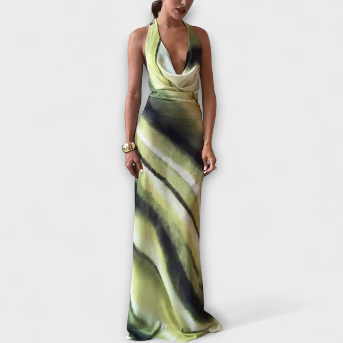 MARÍA JOSÉ JOSÉ | Vestido maxi con estampado tie-dye