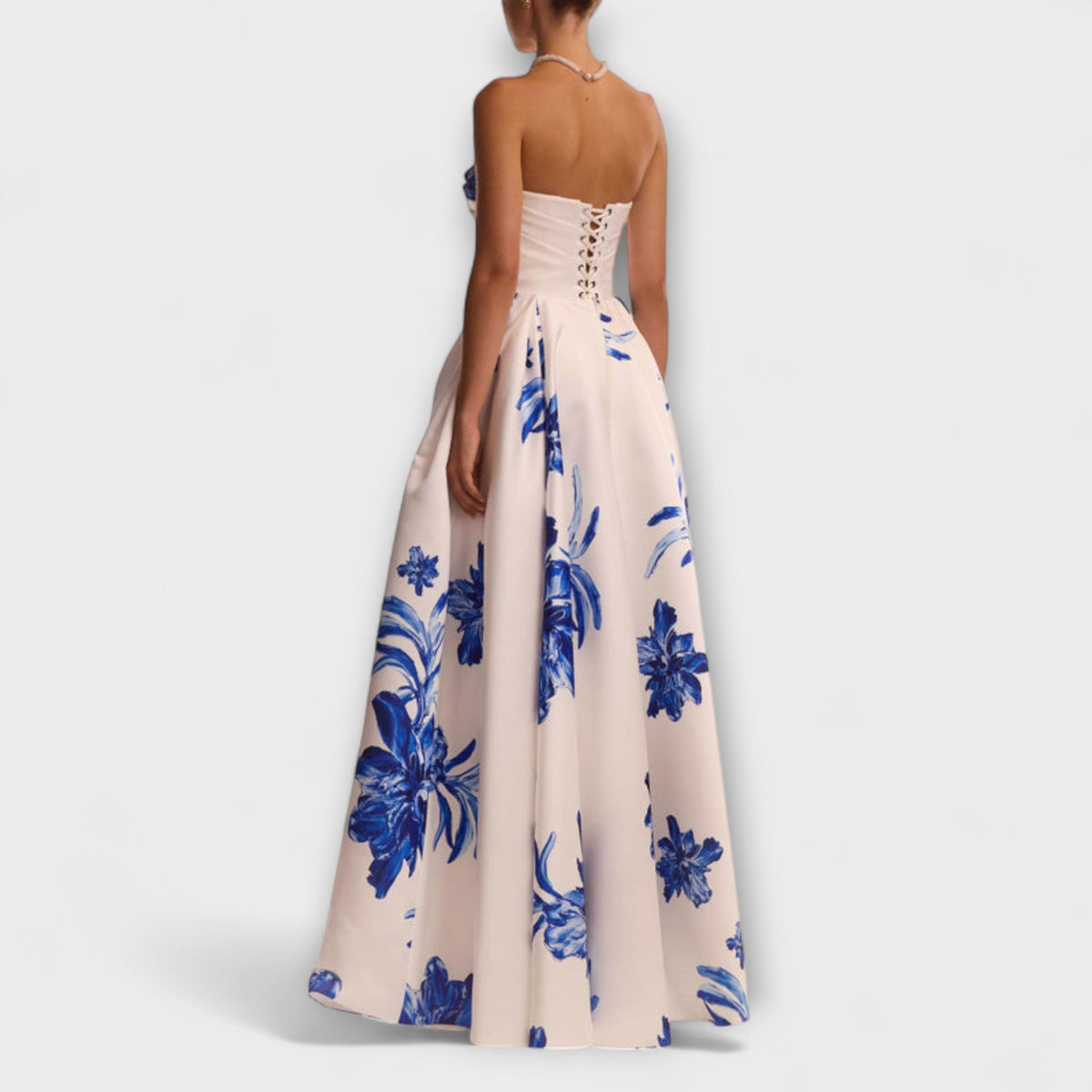 PAOLA | Vestido maxi floral