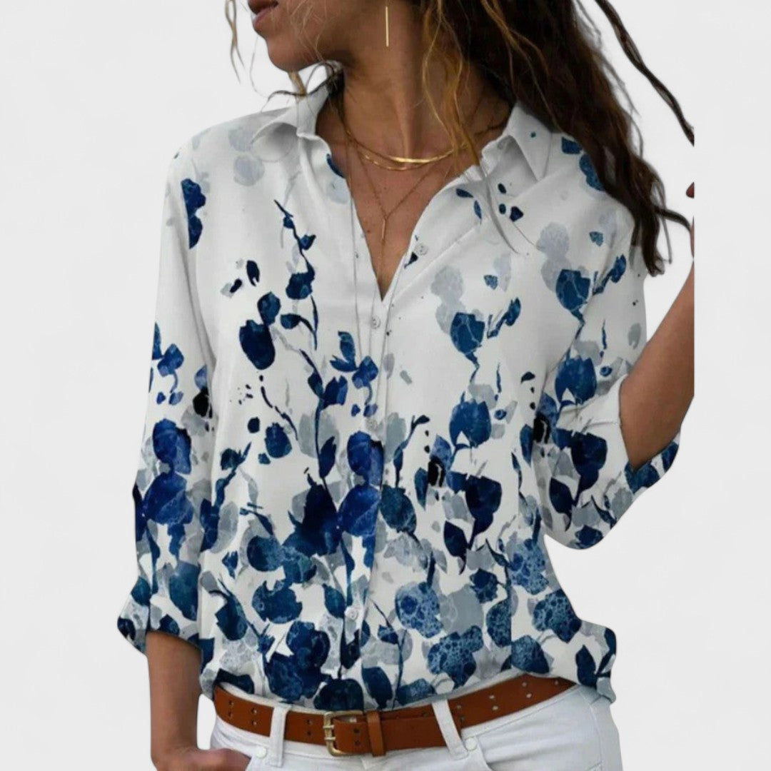 SOFÍA | Blusa con mangas abullonadas
