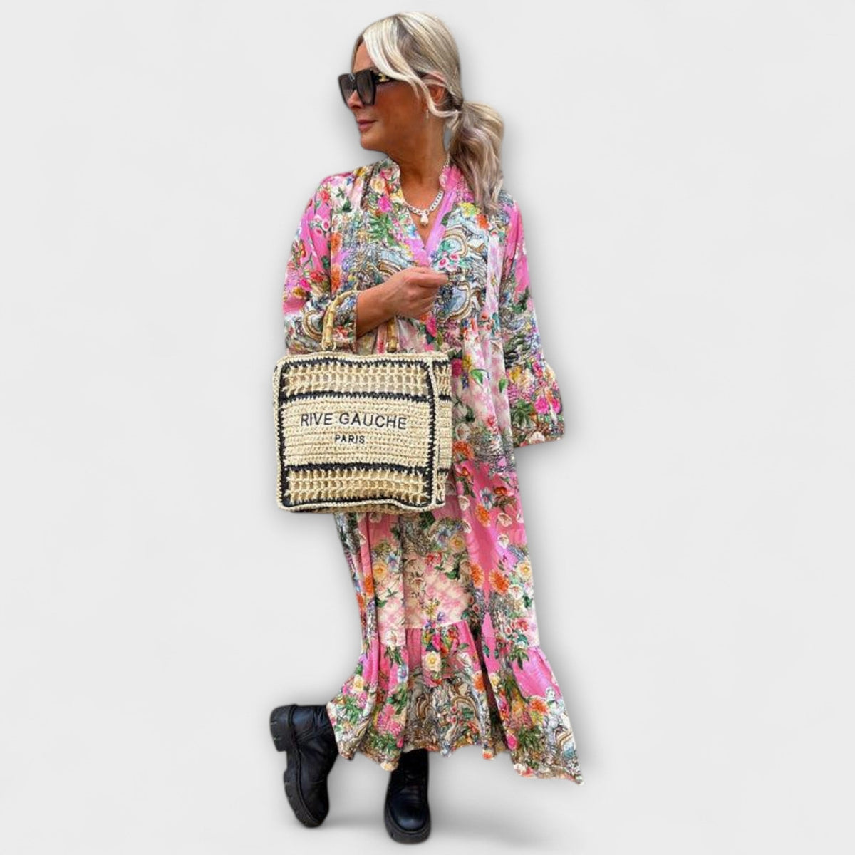 MARÍA JOSÉ JOSÉ | Vestido maxi floral