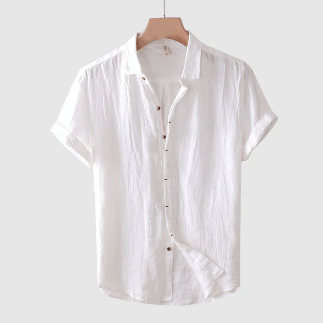 ALEXA | Camisa de manga corta holgada