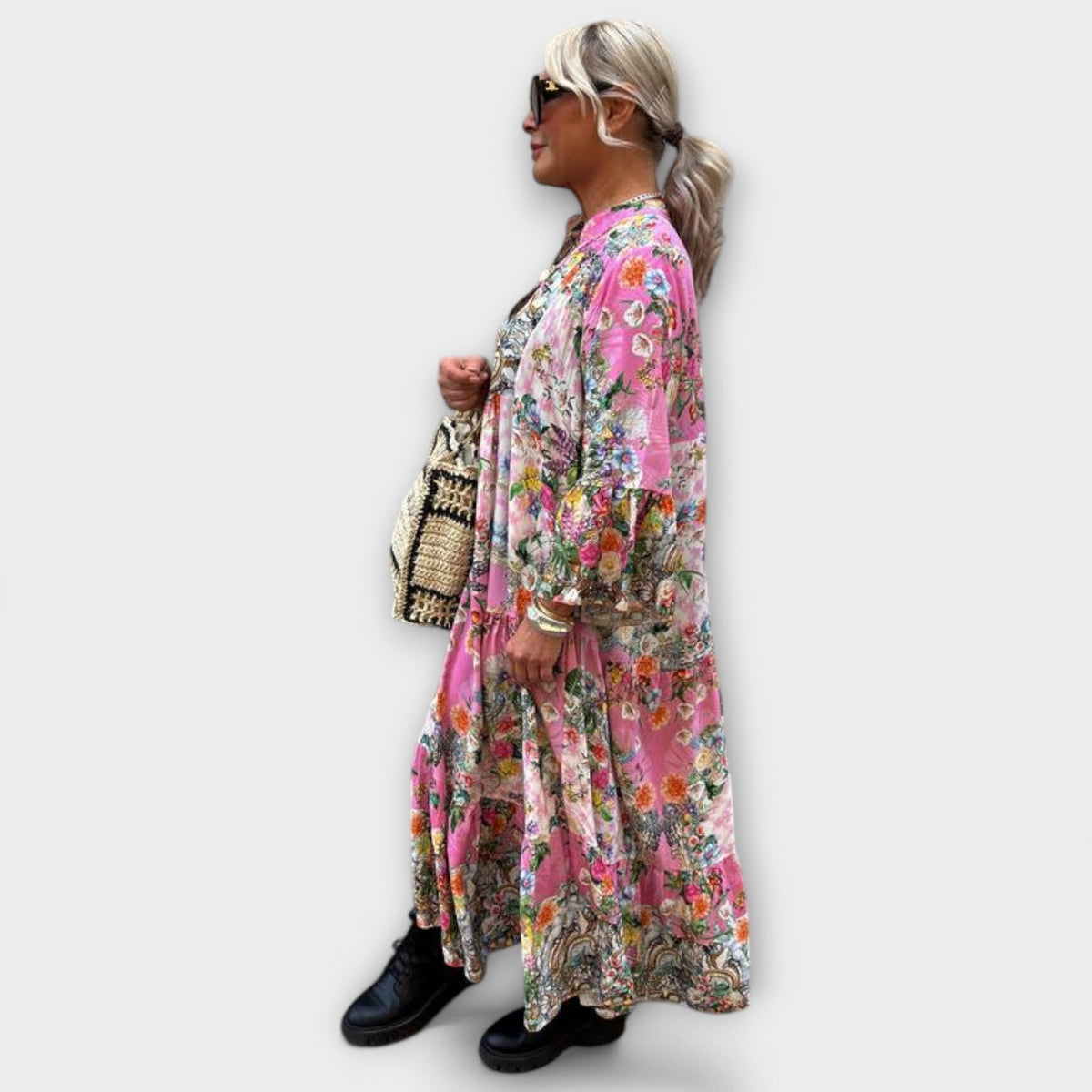 MARÍA JOSÉ JOSÉ | Vestido maxi floral