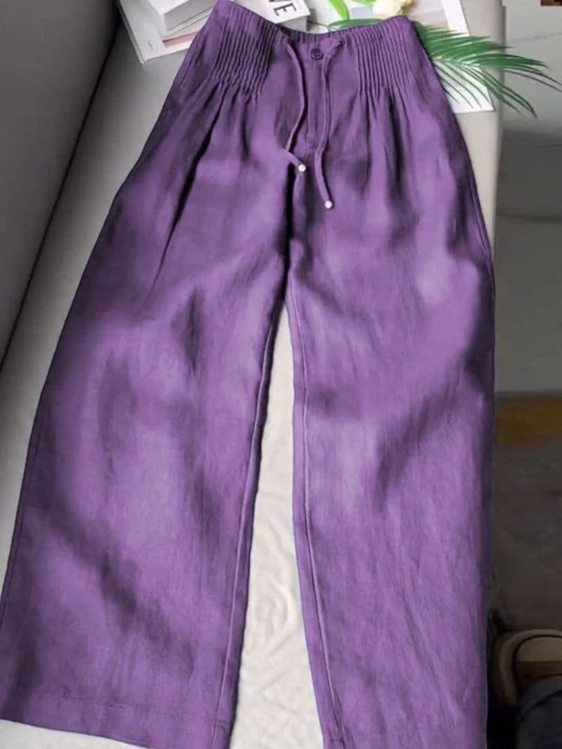 CAMILLE | Pantalón de pierna ancha