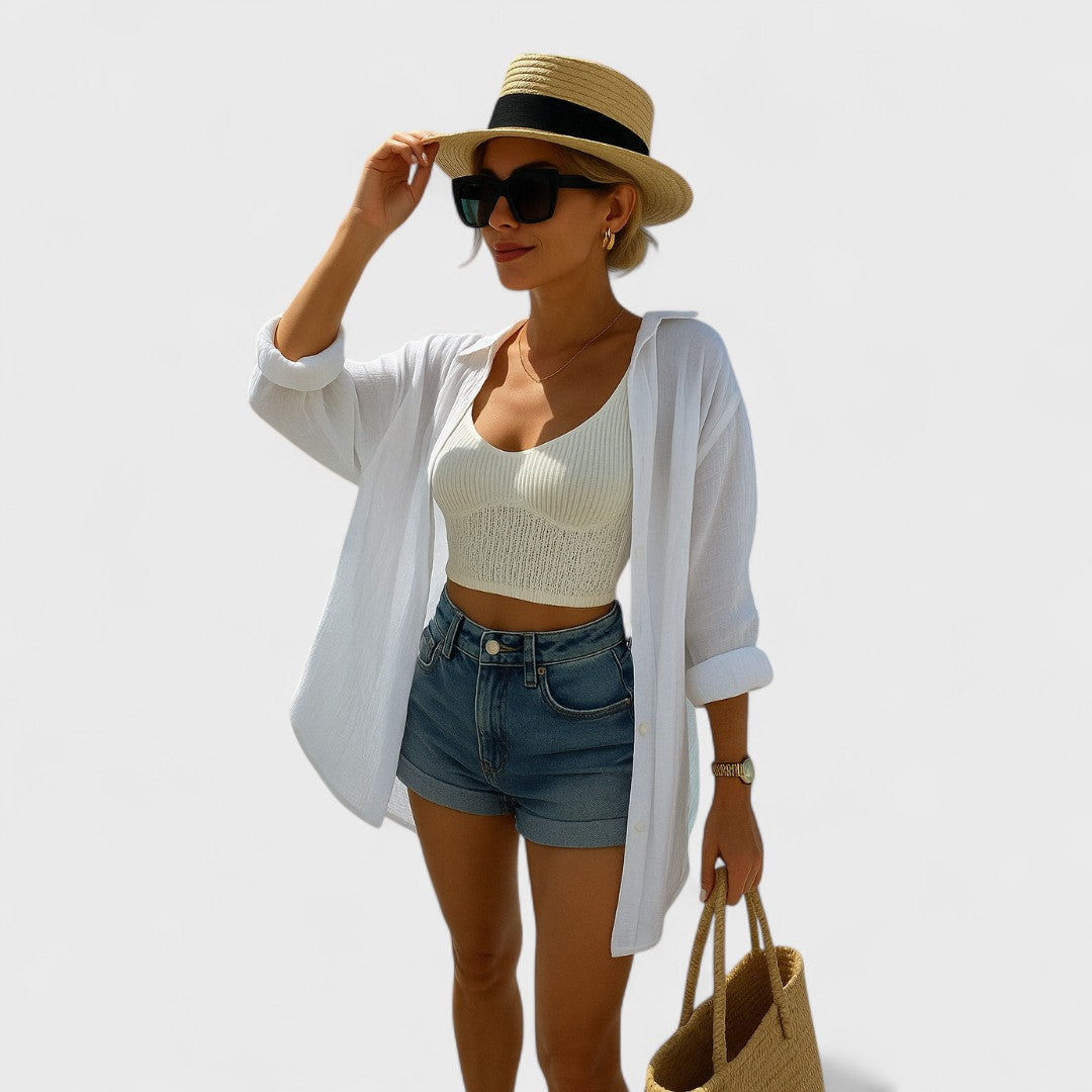 IRENE | Blusa informal holgada