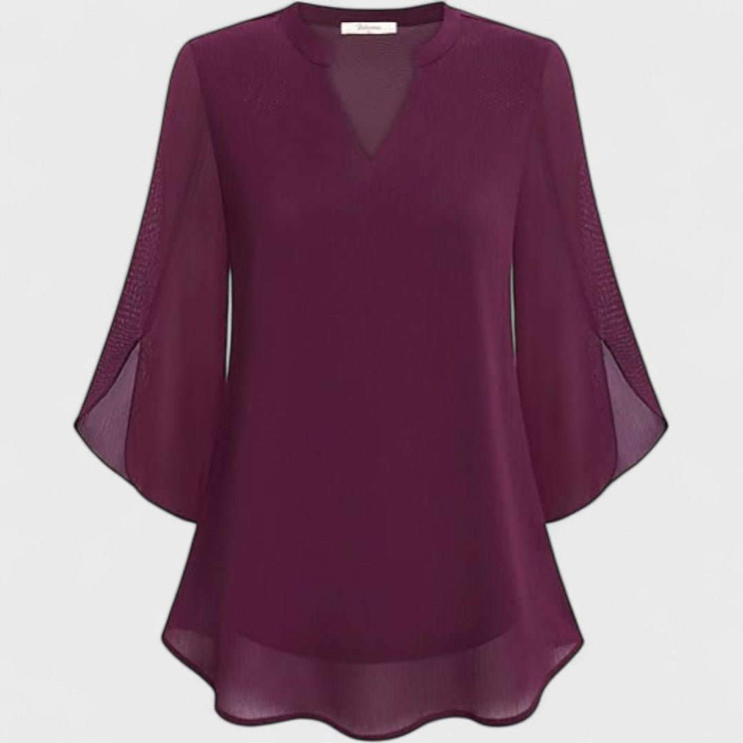 ANDREA | Blusa con escote en V