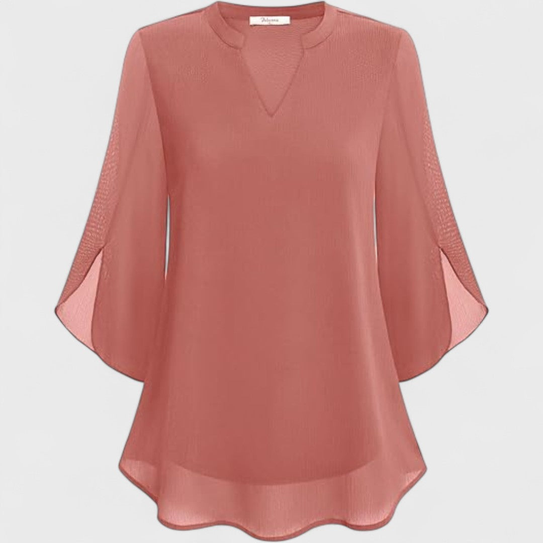 ANDREA | Blusa con escote en V