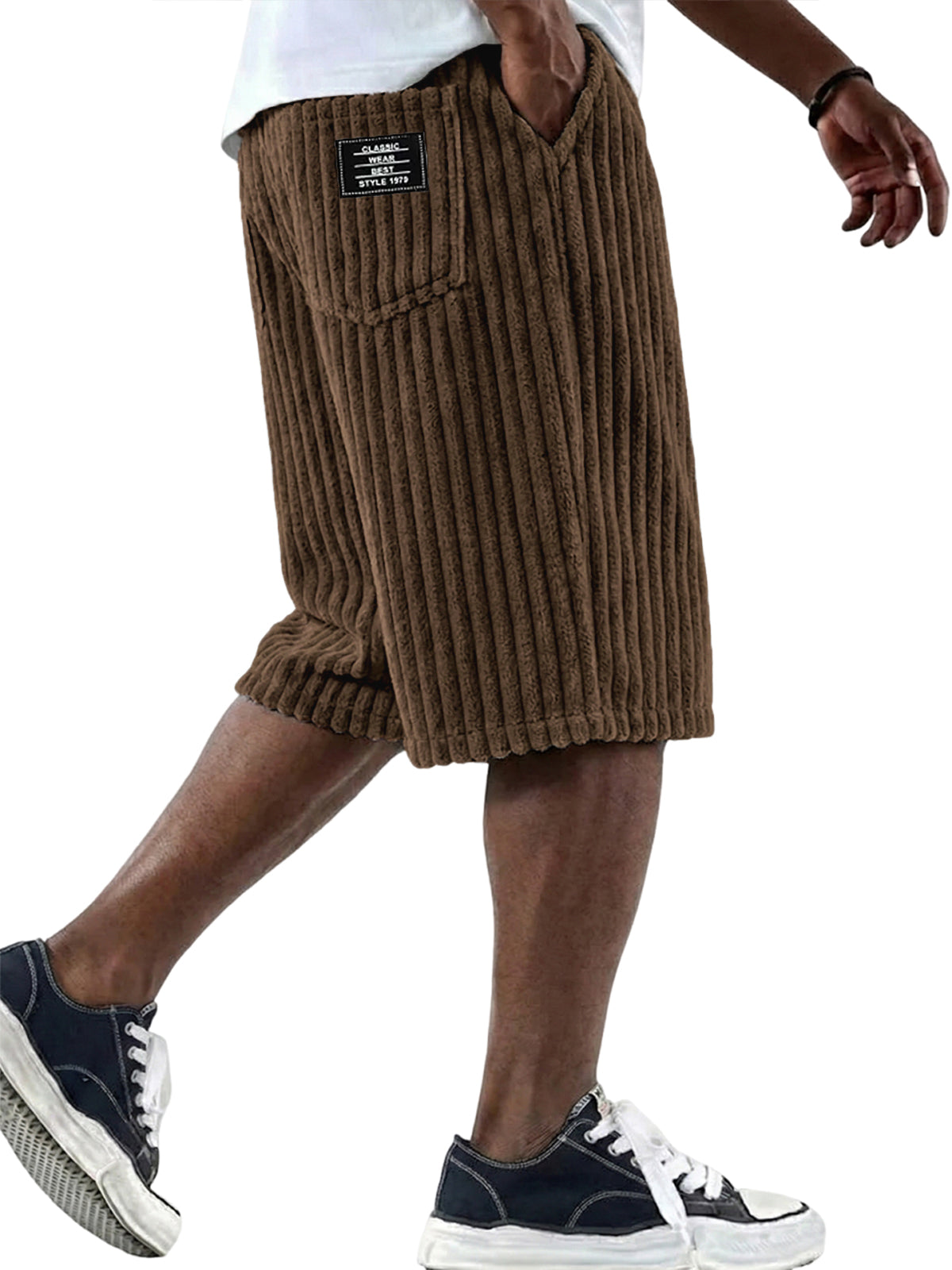 MARÍA JOSÉ JOSÉ | Shorts casuales acanalados