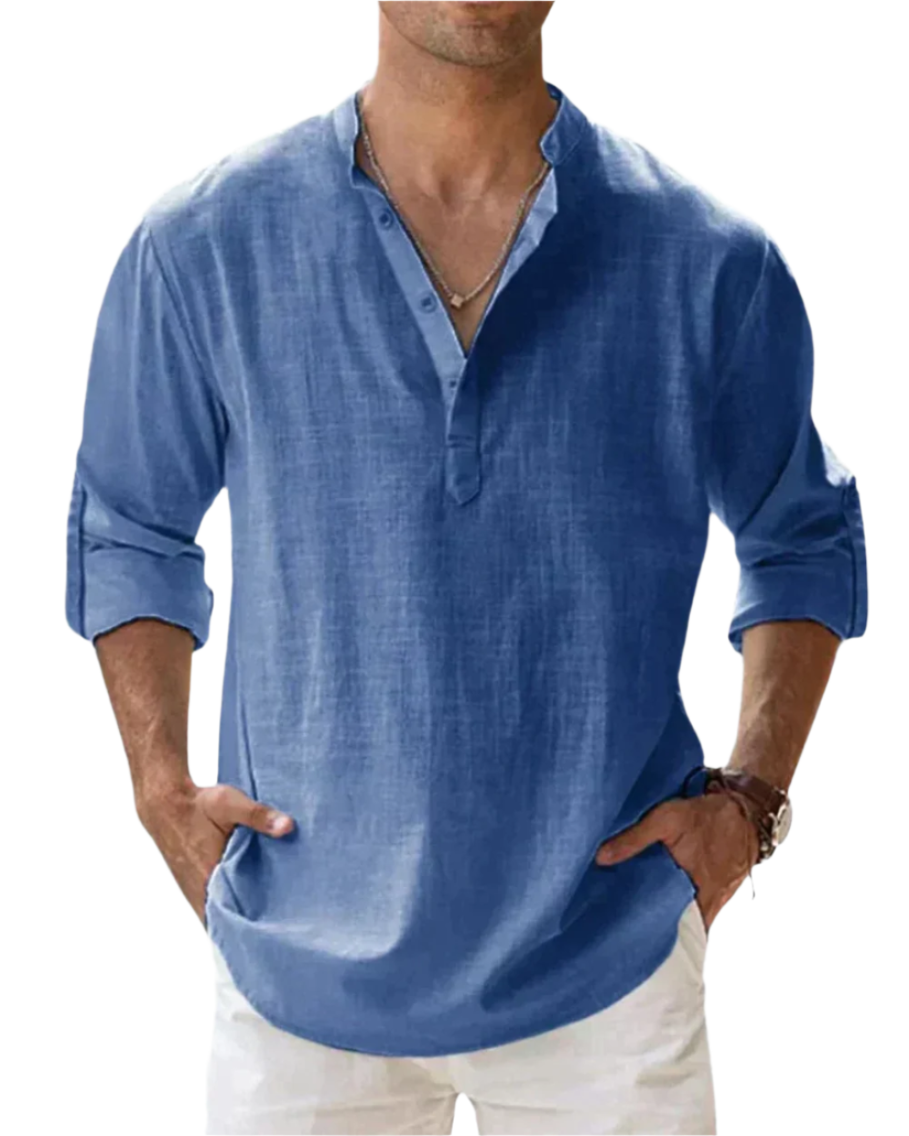 ANDREA | Camisa de algodón clásica