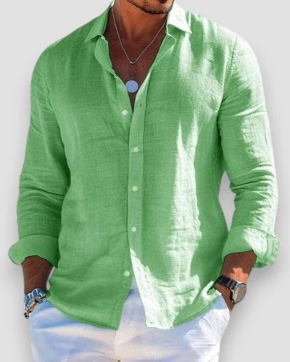 RODRIGO | Camisa informal de corte entallado