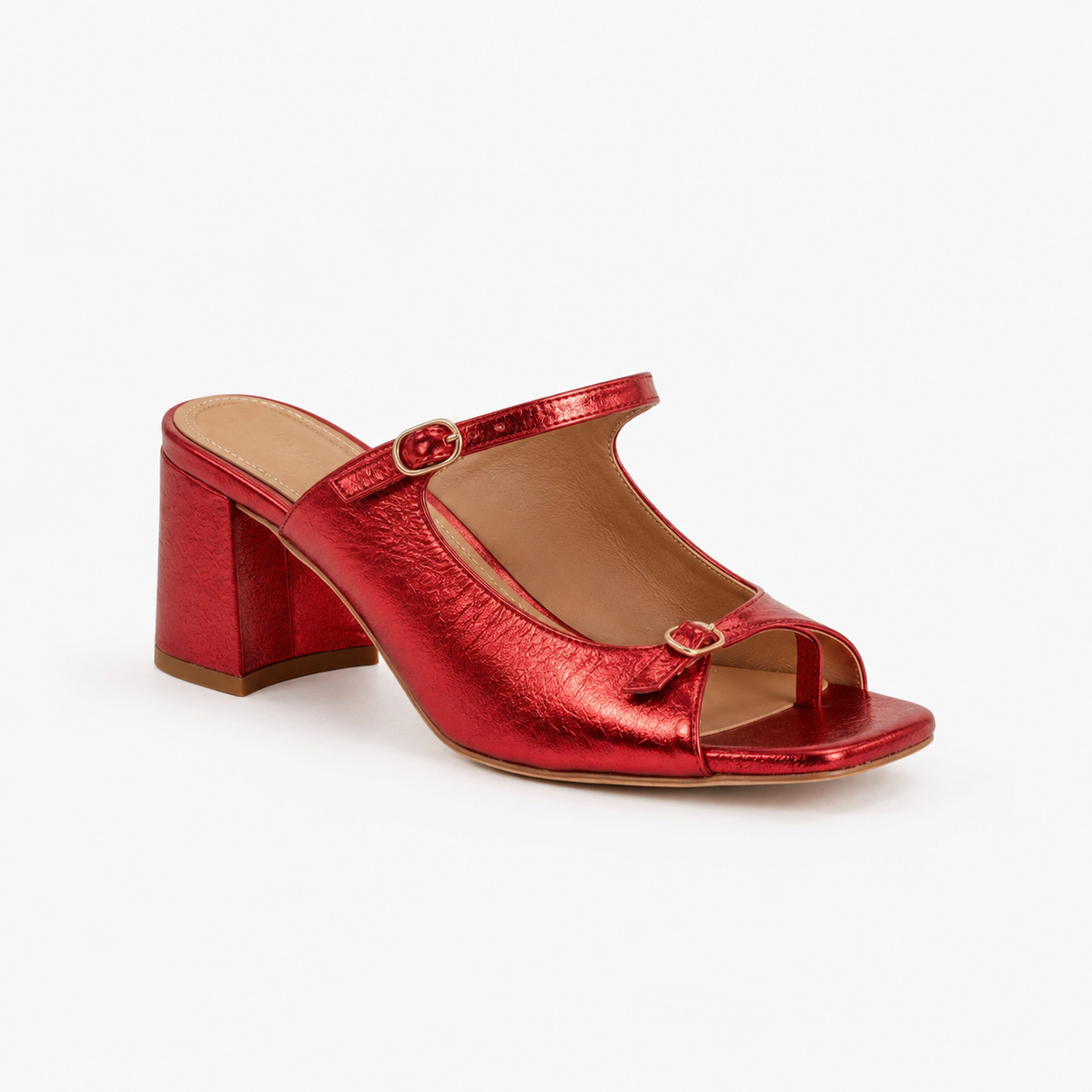 VALENTINA | Sandalias de tacón ancho