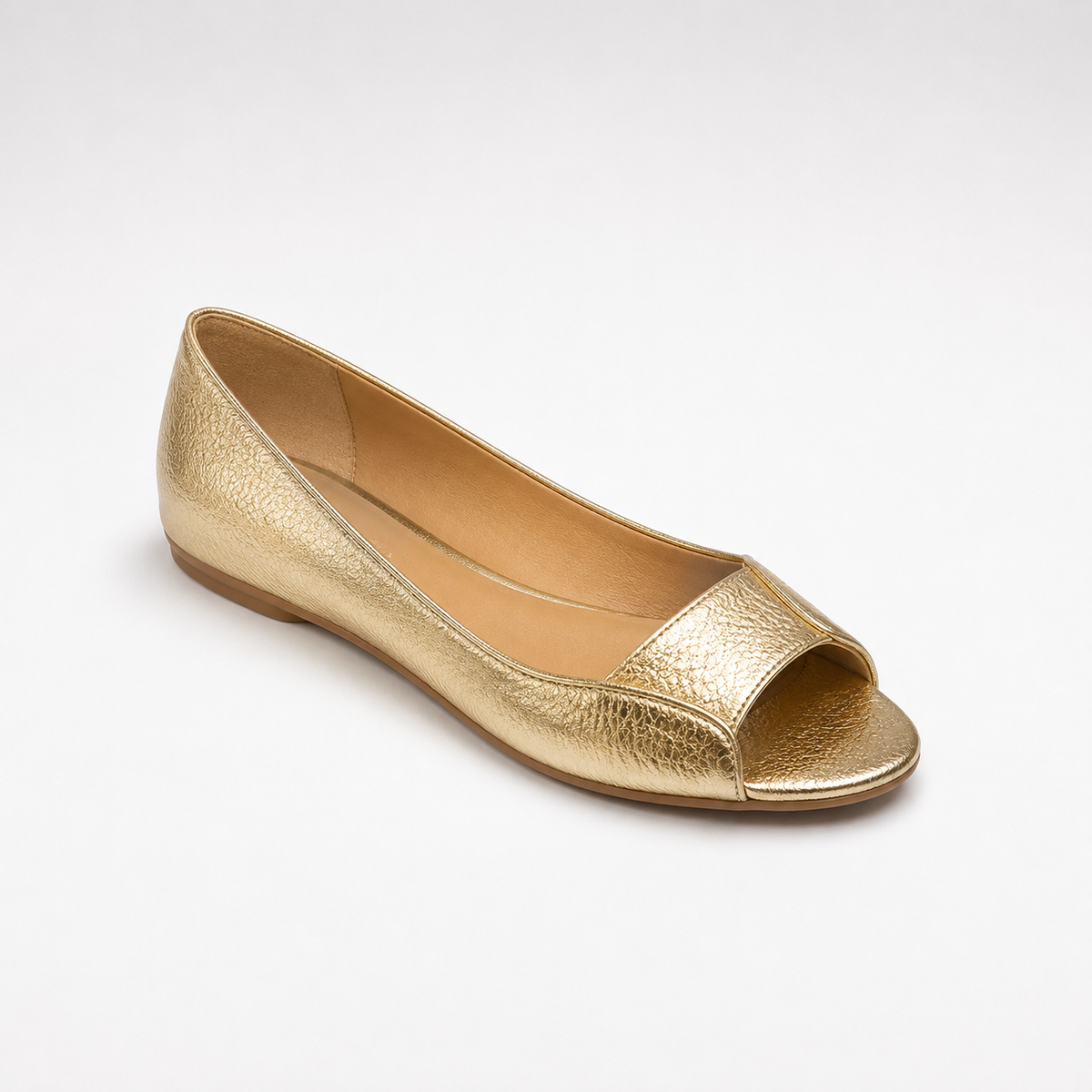 ADELINA | Sandalias doradas de verano