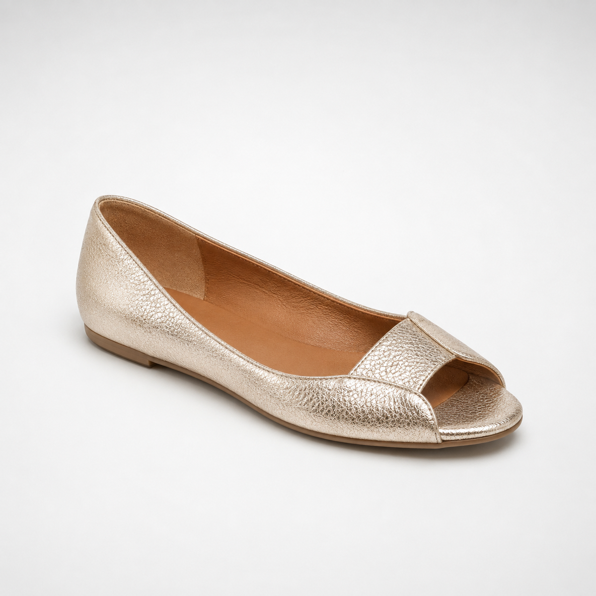 ADELINA | Sandalias doradas de verano