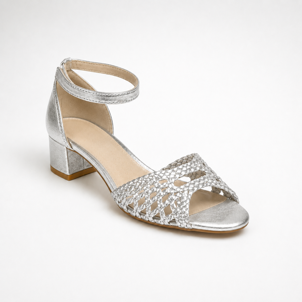 ISADORA | Sandalias trenzadas doradas
