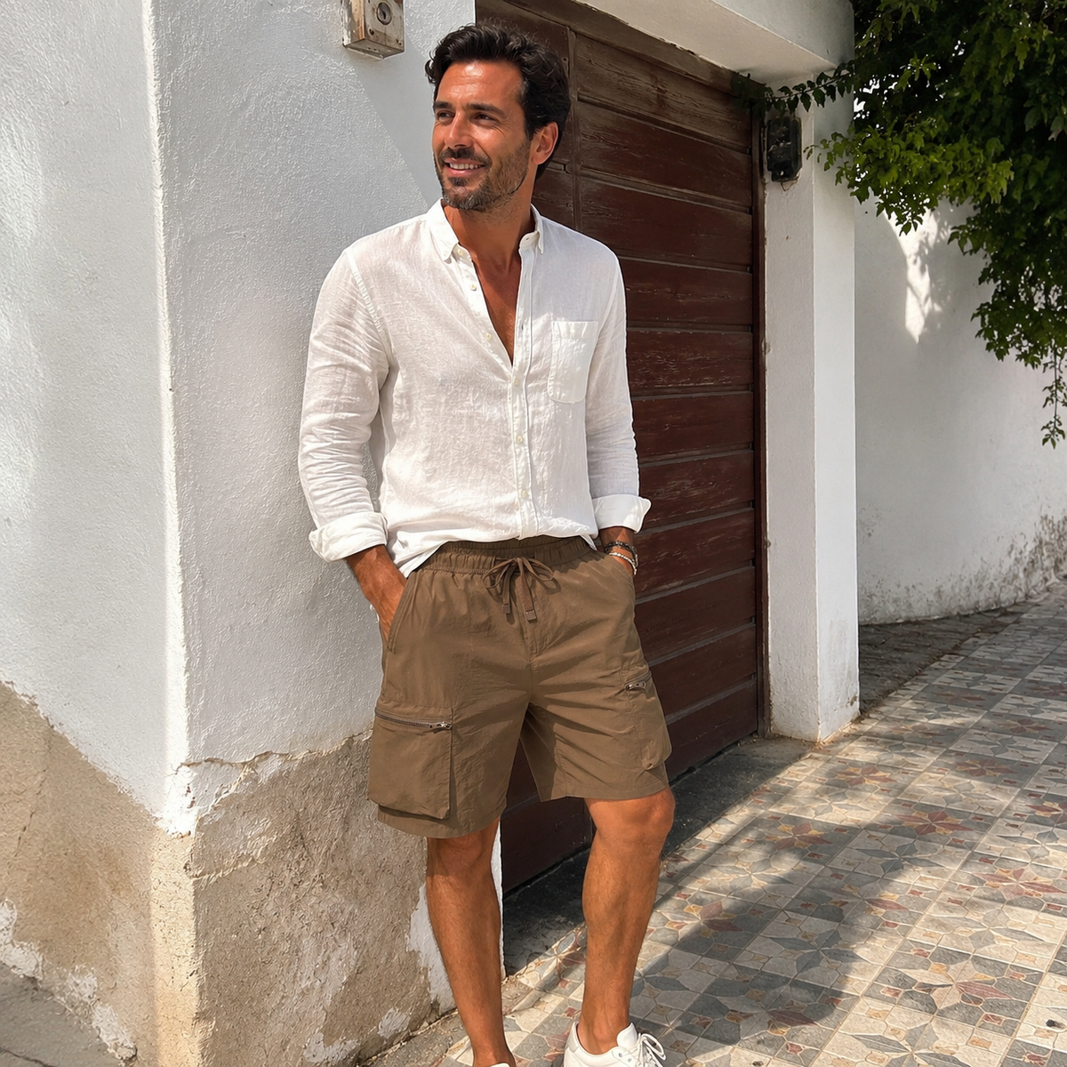 VALENTINA | Shorts cargo de corte holgado