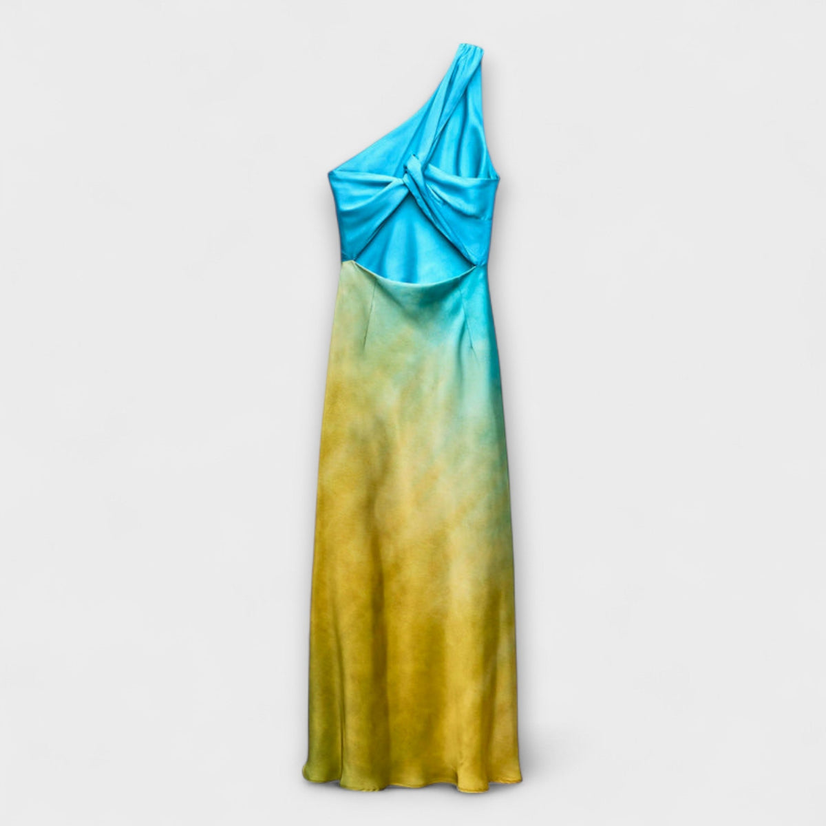 NATALIA | Vestido midi de un hombro