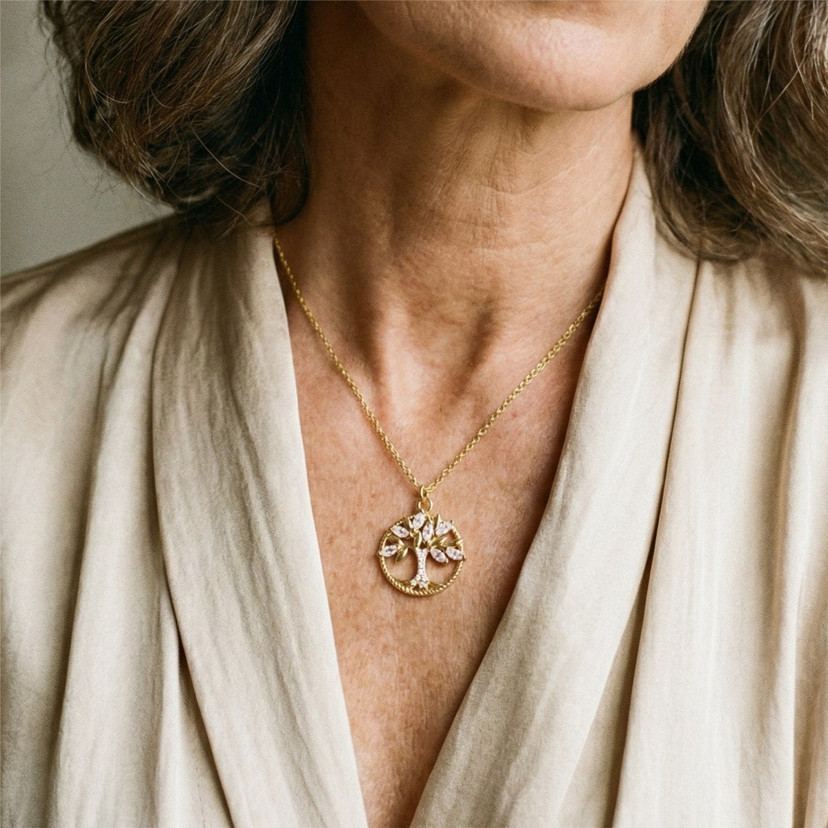 ALEXA | Collar con árbol de la vida