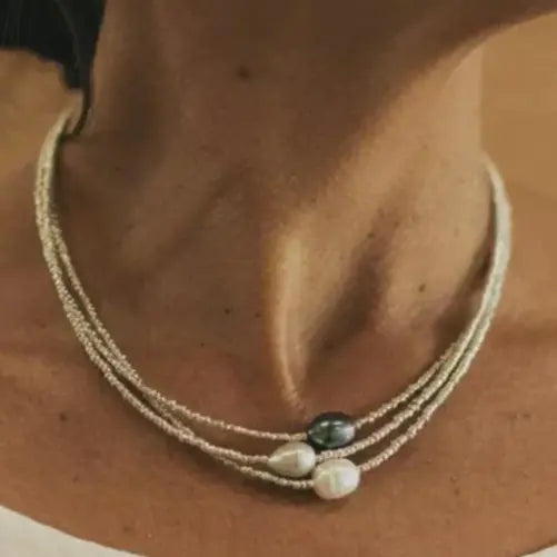 VICTORIA | Collar de perlas naturales