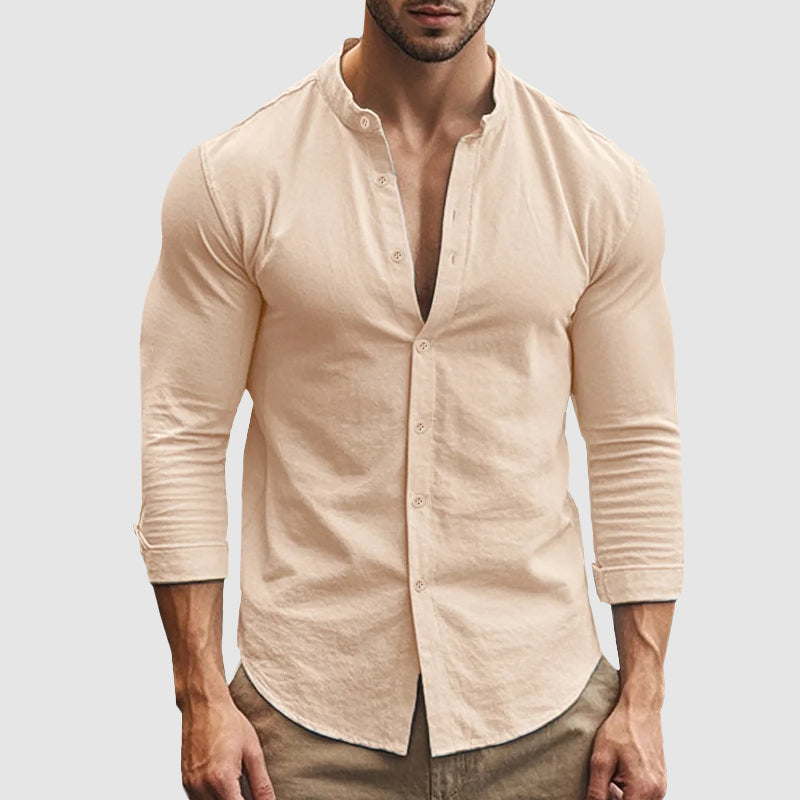 FERNANDA | Camisa de lino con corte relajado