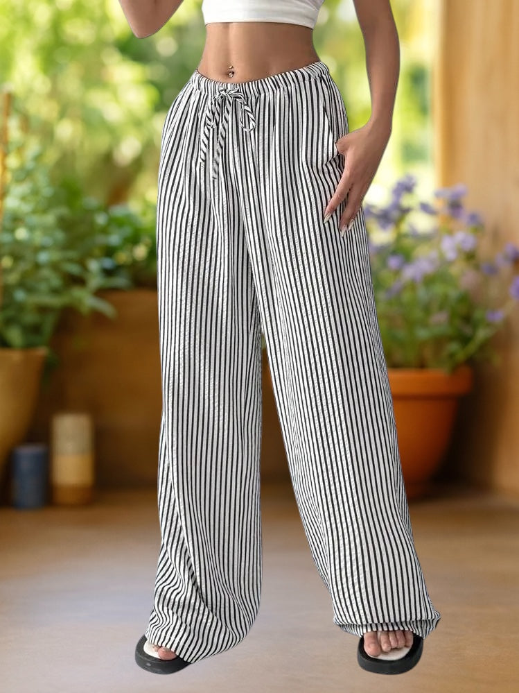JIMENA | Pantalón de rayas ancho