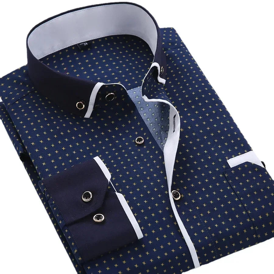 SANTIAGO | Camisa de manga larga con botones