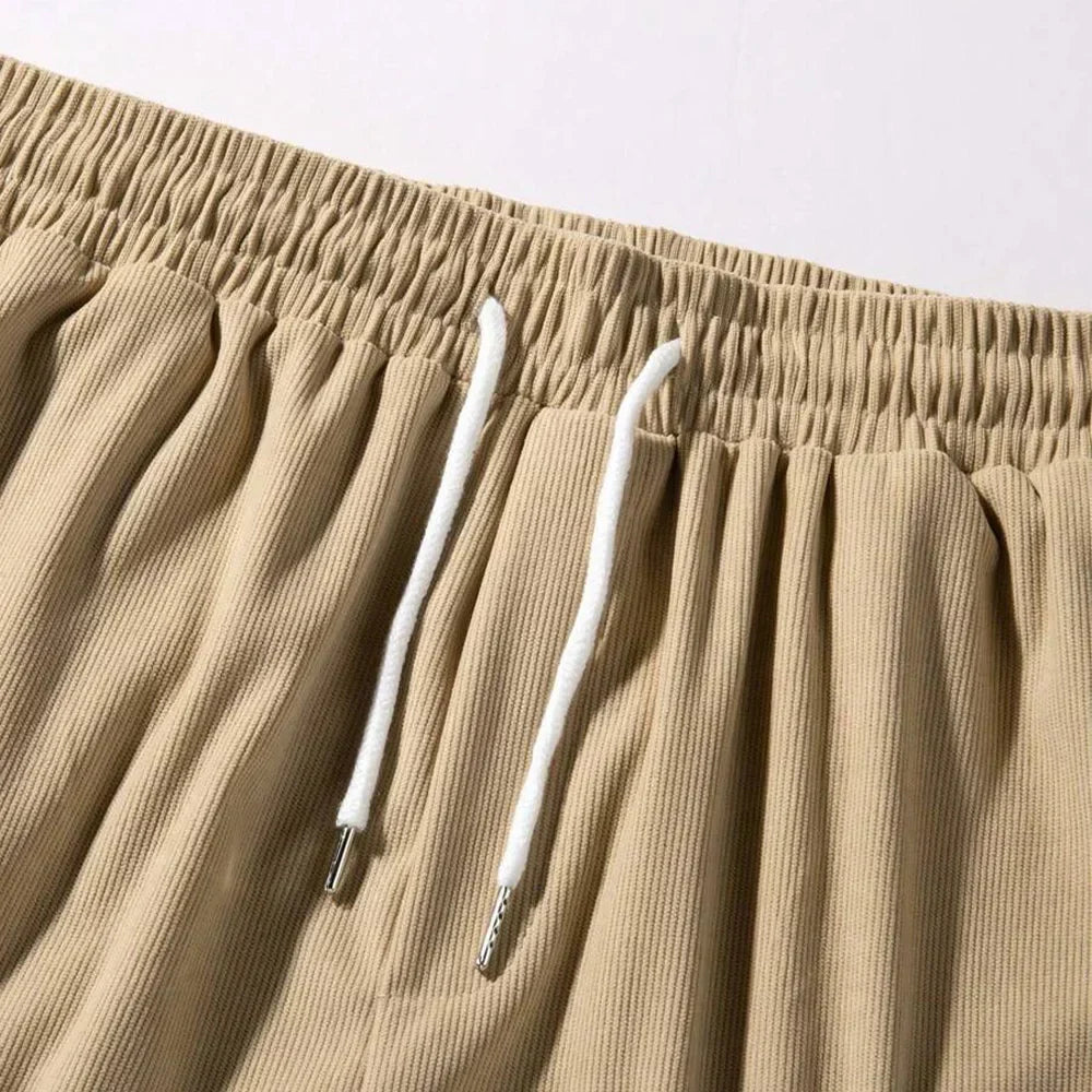 MATÍAS | Shorts acanalados de corte relajado