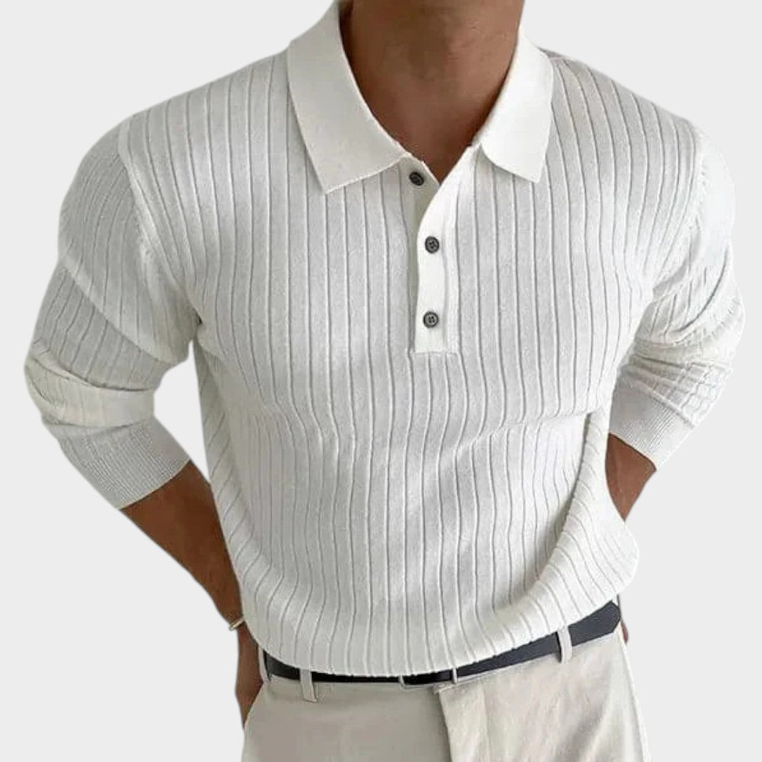 IKER | Polo de cuello con botones