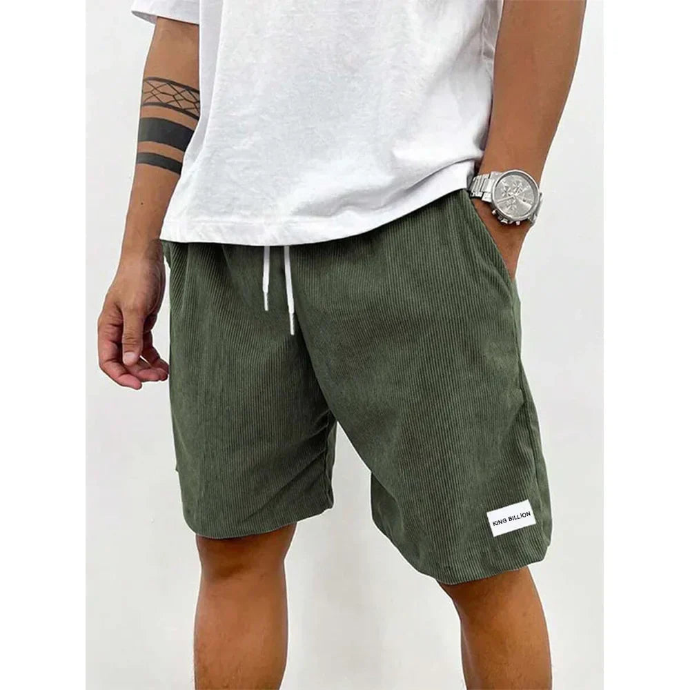 MATÍAS | Shorts acanalados de corte relajado