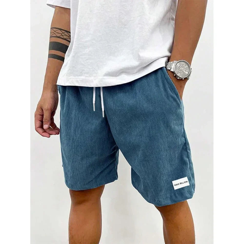 MATÍAS | Shorts acanalados de corte relajado
