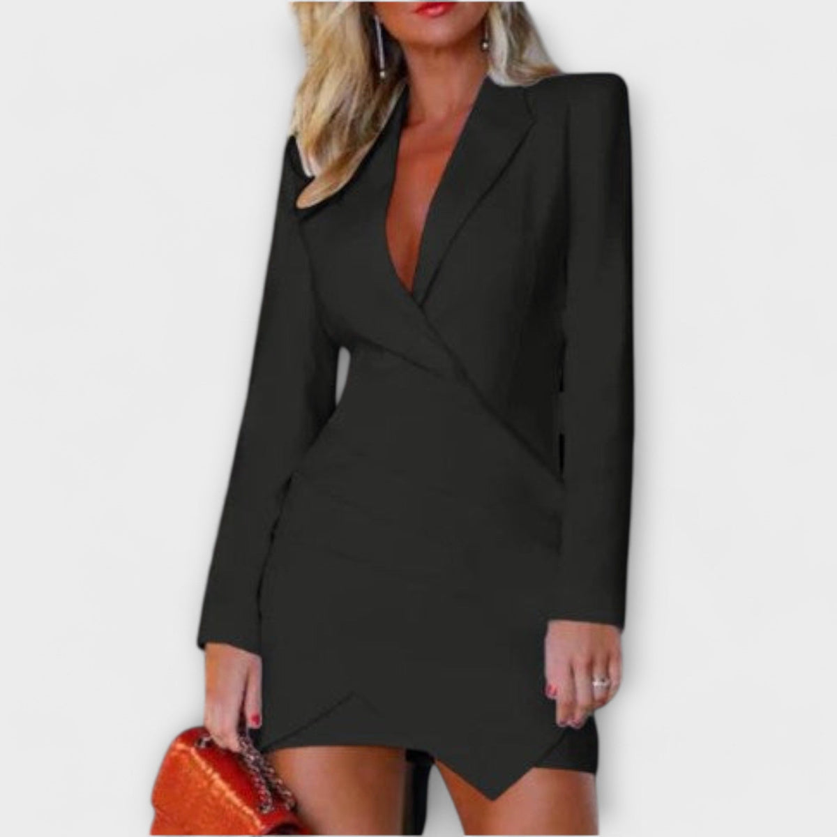 EMILIA | Vestido blazer de manga larga