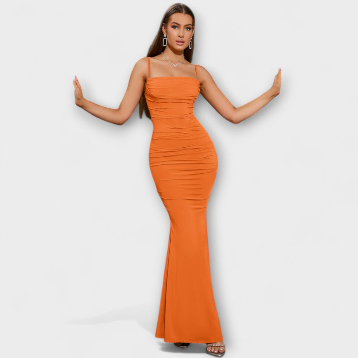 VICTORIA | Vestido maxi con espalda descubierta