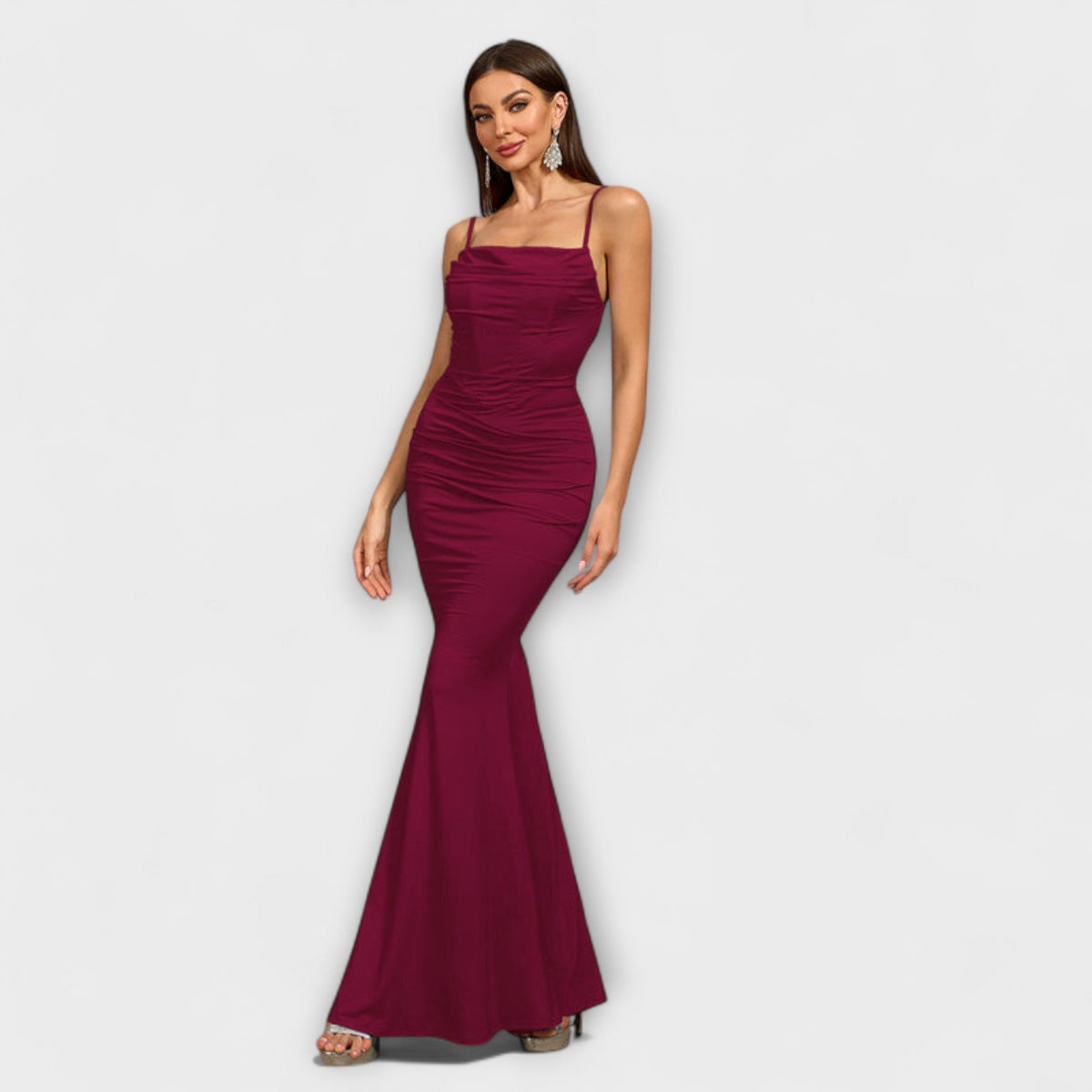 VICTORIA | Vestido maxi con espalda descubierta