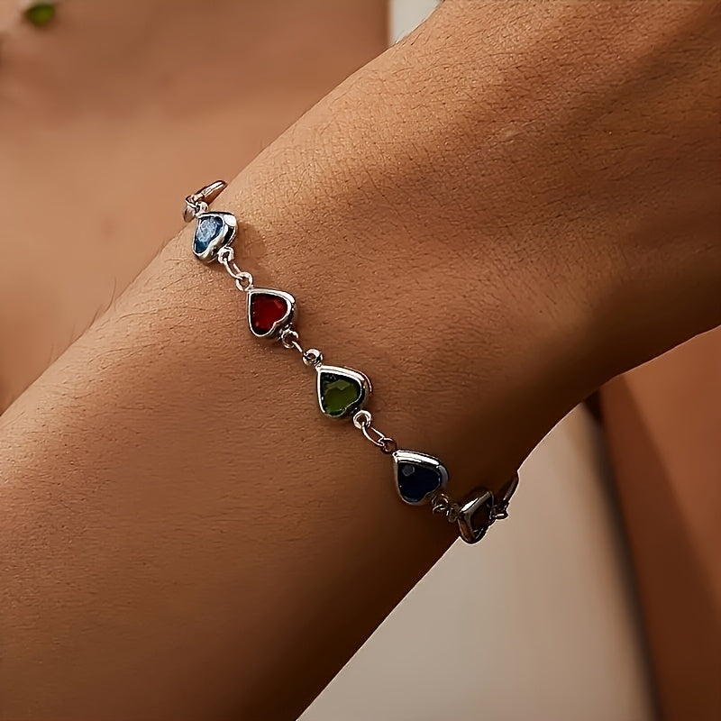 NATALIA | Pulsera con forma de corazón