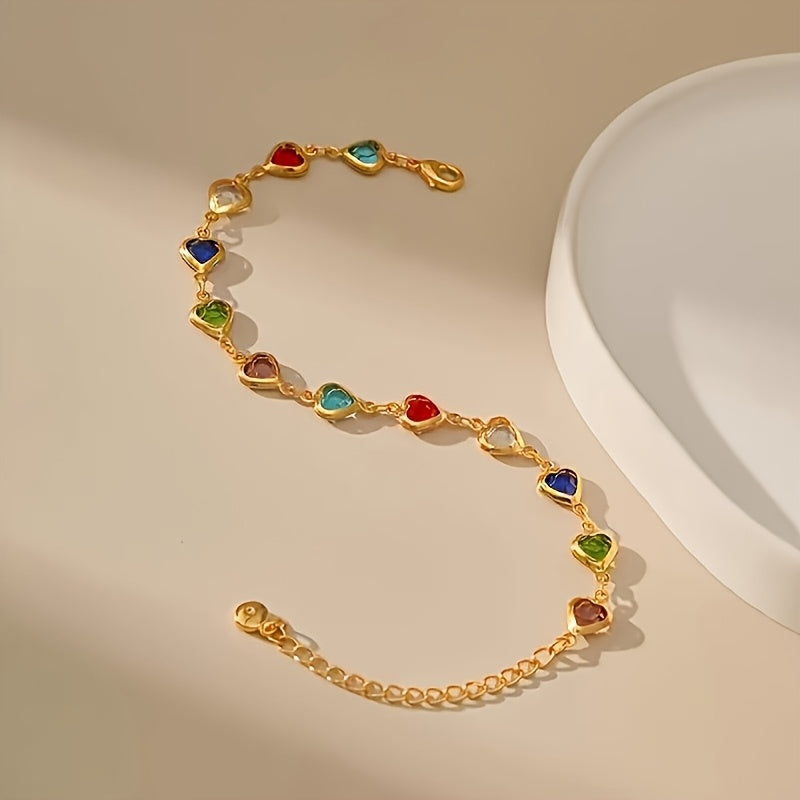 NATALIA | Pulsera con forma de corazón