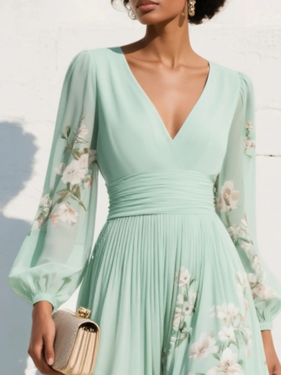 ANASTASIA | Vestido midi floral