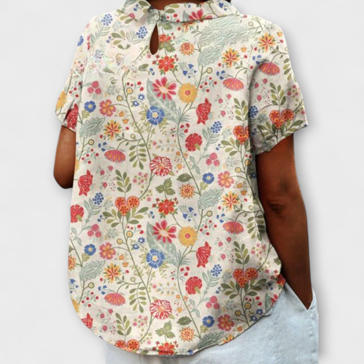 CAMILA | Blusa con estampado floral