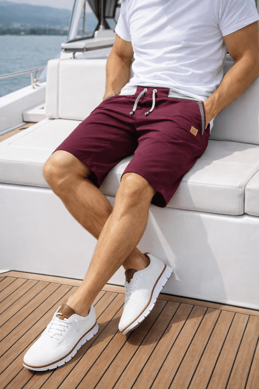 GUADALUPE | Shorts chinos de corte holgado