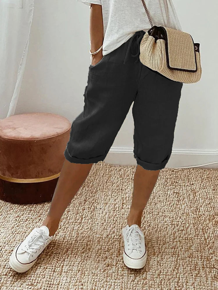MARTA | Shorts de tiro cómodo