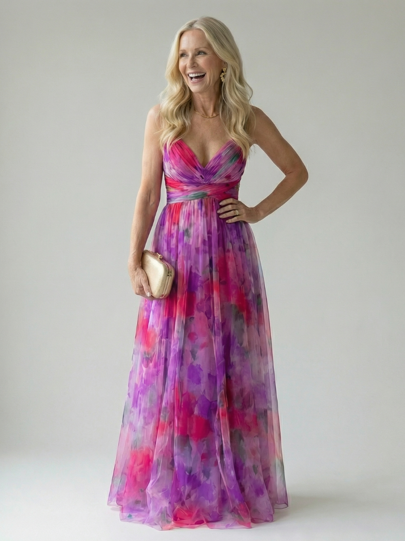RENATA | Vestido maxi cruzado