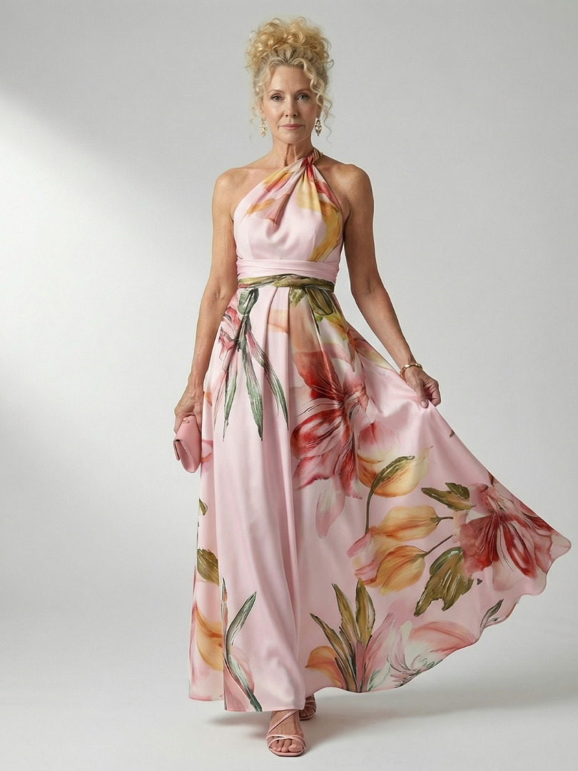 EMILIA | Vestido maxi floral