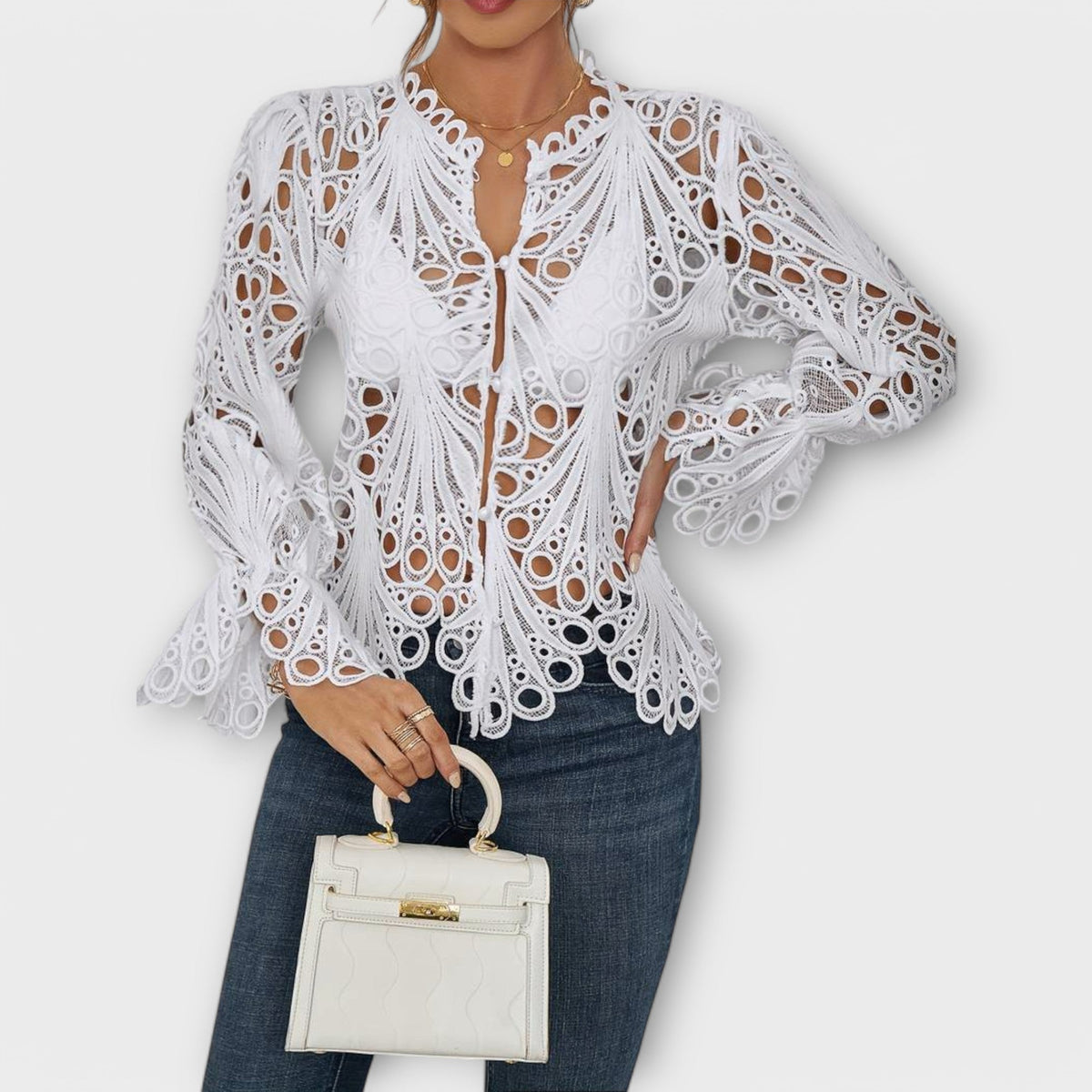 AMARA | Blusa con diseño asimétrico