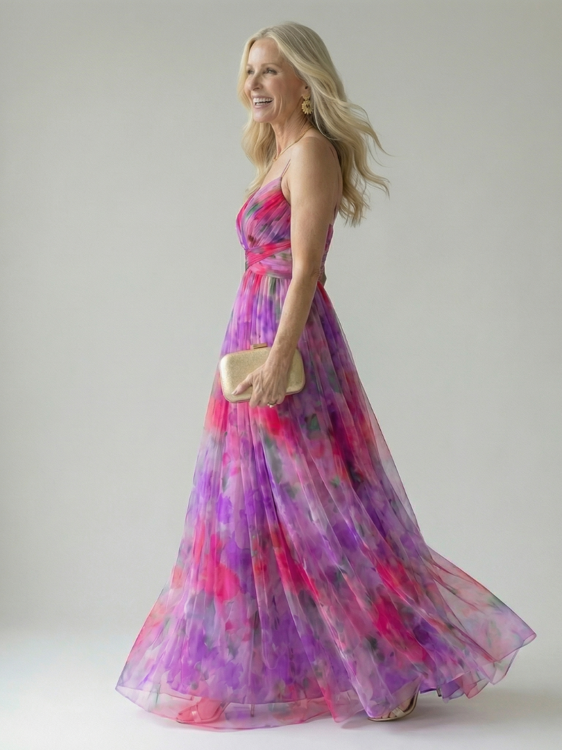 RENATA | Vestido maxi cruzado