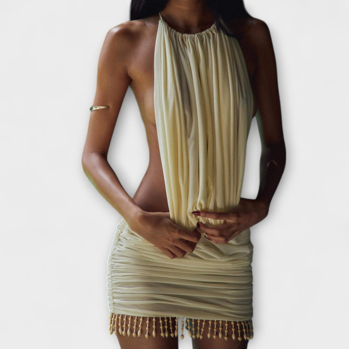 MARIANA | Vestido mini con espalda descubierta