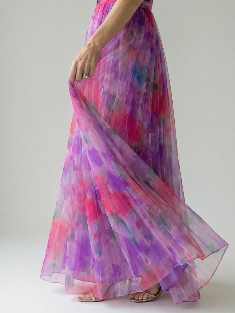 RENATA | Vestido maxi cruzado