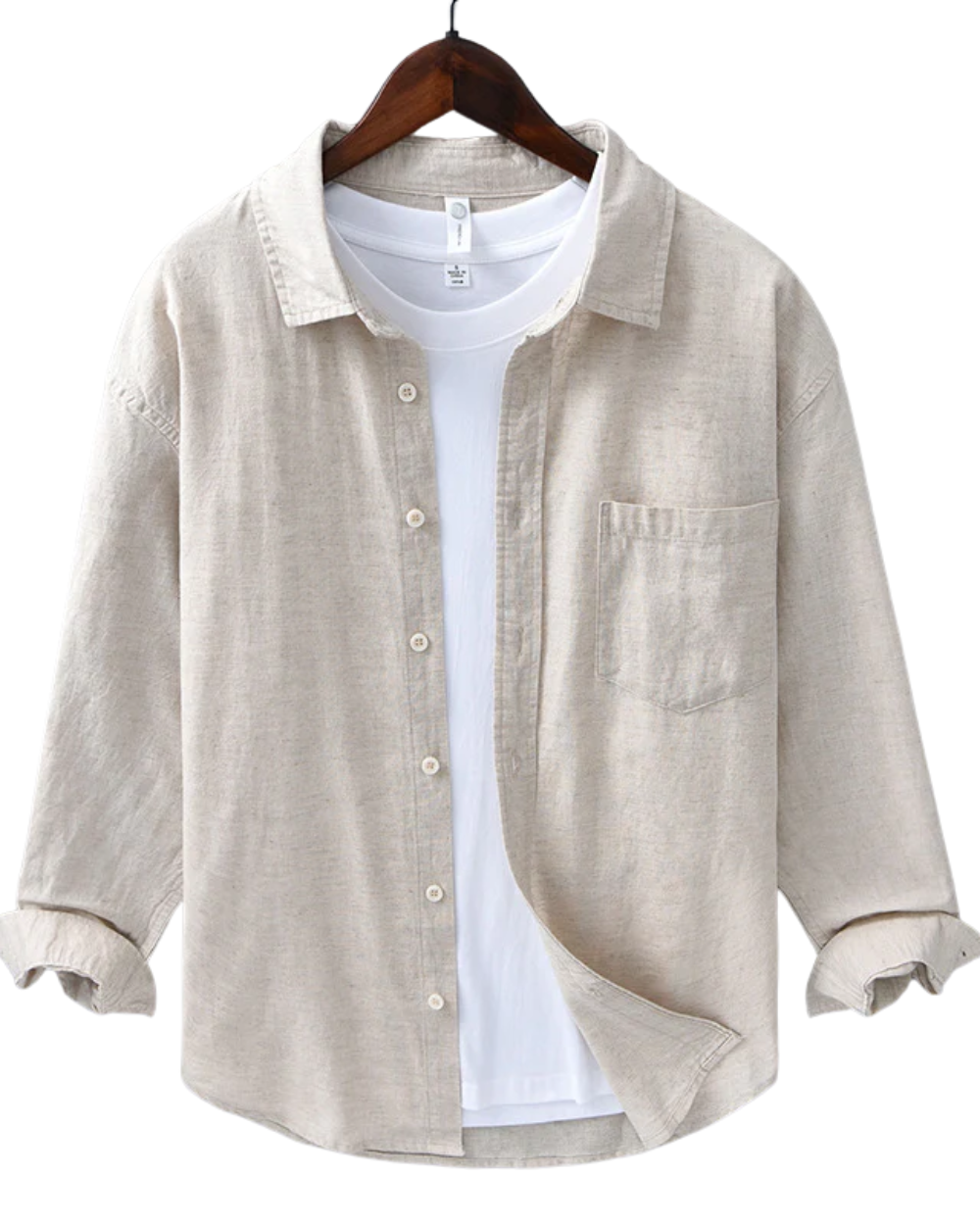 RENATA | Camisa de lino con ajuste estructurado