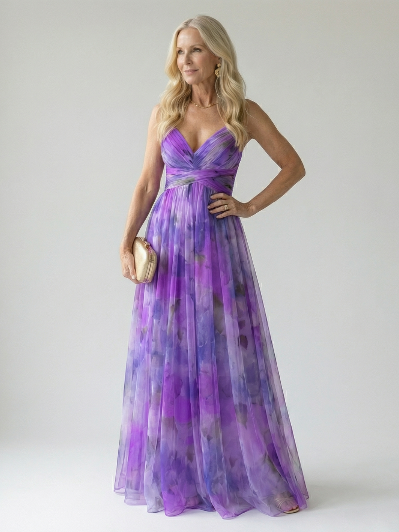 RENATA | Vestido maxi cruzado