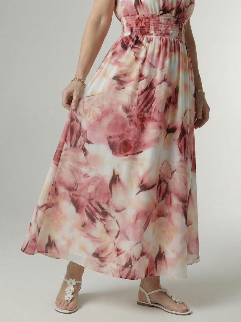 BEATRIZ | Vestido midi halter