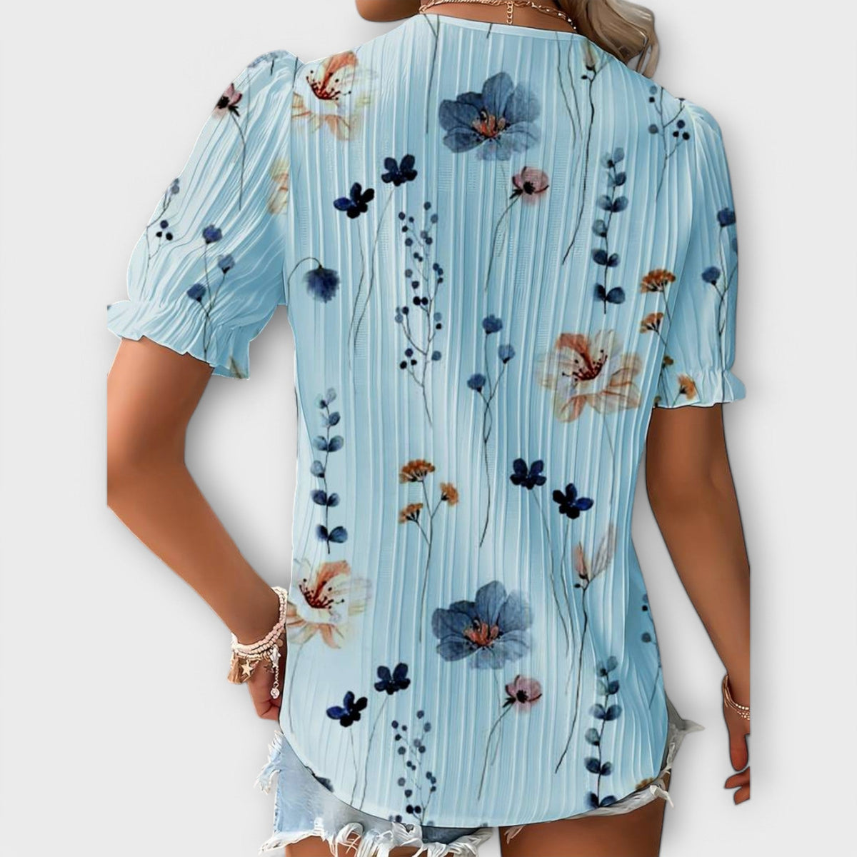 ISABELLA | Blusa con escote en V