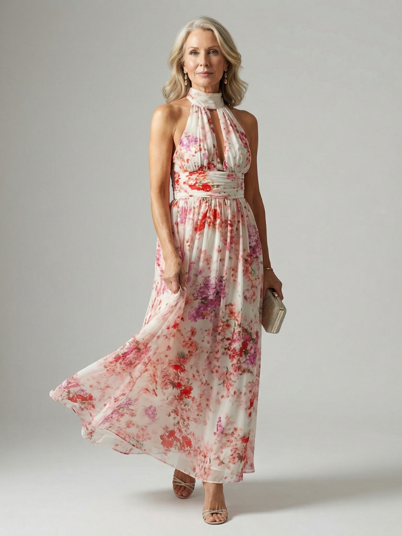 CARMEN | Vestido maxi floral